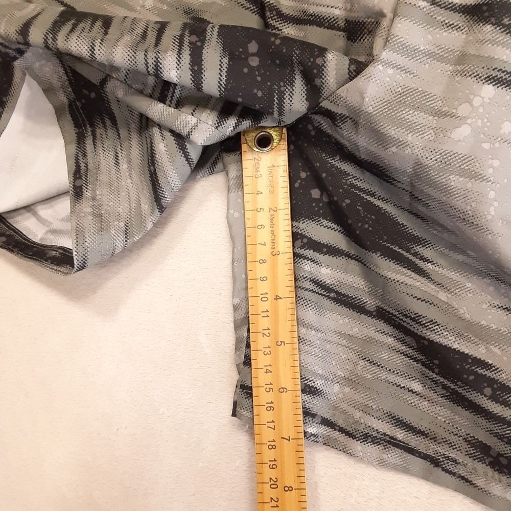 Nike Dri Fit Mens Gray Camouflage Athletic Shorts XL Lined Black Side Panels - Picture 8 of 9